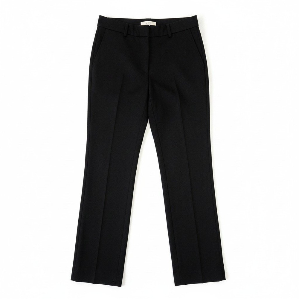 Ann Taylor LOFT Marisa Fit Black Straight Leg Dress Pants Womens Size 0 Office